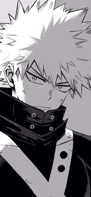 Bakugou - A fierce and explosive hero in action — Galaxy F56 Picha ya Ukuta