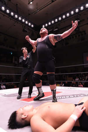 Bam Bam Bigelow WWE Celebrate Win — Huawei MatePad 11.5 (2026) Picha ya Ukuta