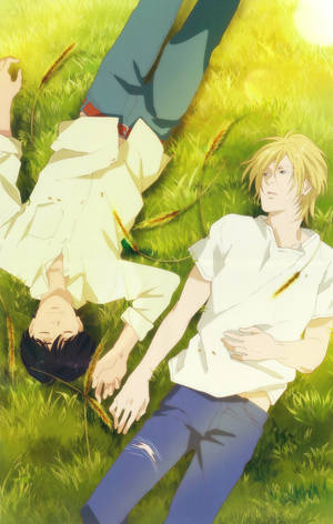 Banana Fish Ash Eiji Peace wallpaper. — Lenovo Idea Tab Plus Picha ya Ukuta