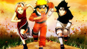 Bango la Kikundi cha 7 cha Naruto — Naruto aesthetic Picha ya Ukuta