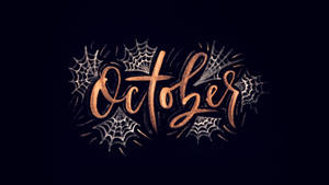 Bango la Oktoba la Halloween la Kale — Halloween ya zamani Picha ya Ukuta