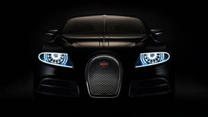 Baridi moto Bugatti nyeusi wallpaper — Magari mazuri Picha ya Ukuta