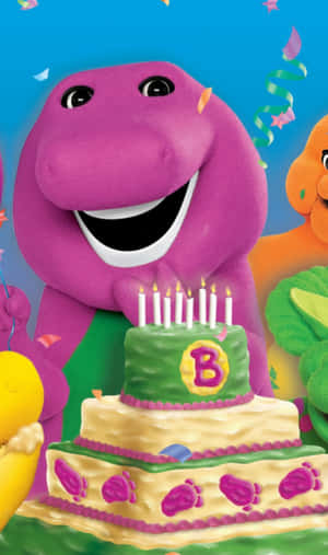Picha za Barney — Galaxy Tab A11 Picha ya Ukuta