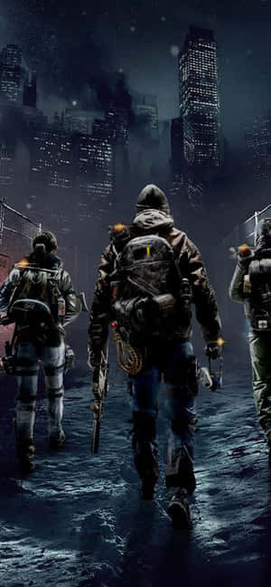 Iphone Xs Max The Division Background — Vivo S2 Picha ya Ukuta