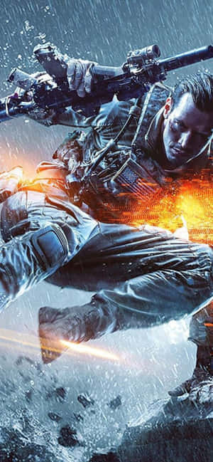 Hd Battlefield V Background — OnePlus Ace Picha ya Ukuta