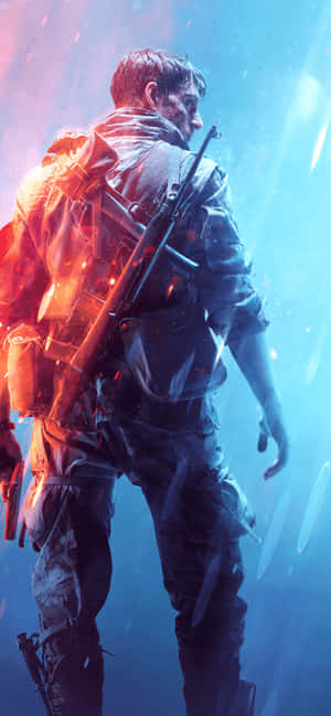 Hd Battlefield V Background — Galaxy F56 Picha ya Ukuta