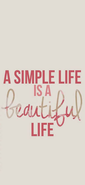 Beautiful Life Motivational Iphone — iPhone 12 Picha ya Ukuta