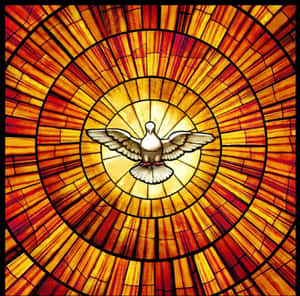 Stained Glass Background — iPad 10th Generation Picha ya Ukuta