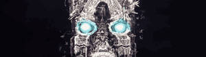 Cool wallpaper of Psycho mask in Borderlands 3.