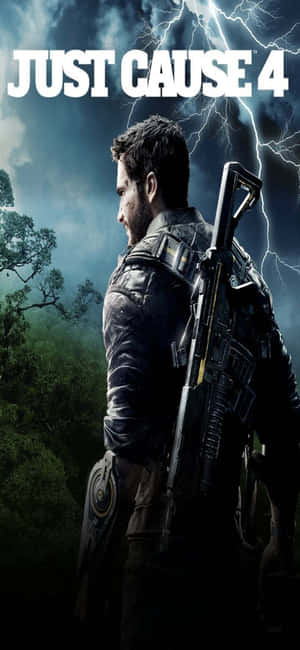 Iphone X Just Cause 4 Background — Galaxy F56 Picha ya Ukuta
