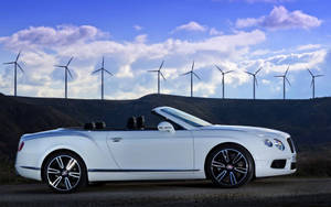 Mandhari ya mwanzoni ya bentley, continental, gtc, convertible — 16:10 Picha ya Ukuta