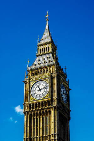 Big Ben Kufokuswa — Huawei MatePad Picha ya Ukuta