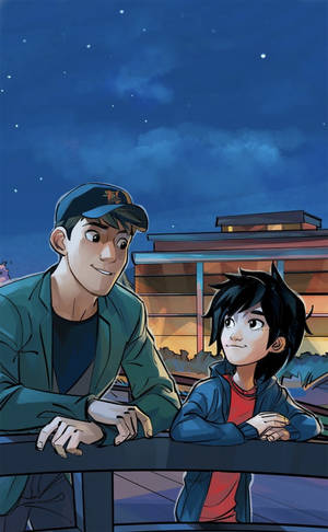 Big Hero 6 Mazungumzo ya Kiume Wallpaper — Redmi Pad Picha ya Ukuta