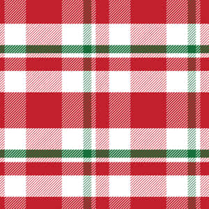 Christmas Plaid Background — iPad 10th Generation Picha ya Ukuta