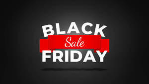 Black Friday sale banner wallpaper — Bila rangi Picha ya Ukuta