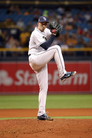 Blake Snell Leg Raised — Xiaomi Pad Picha ya Ukuta