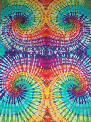 nyekundu ya tie dye ya 4K — iPad Pro 12.9 Picha ya Ukuta