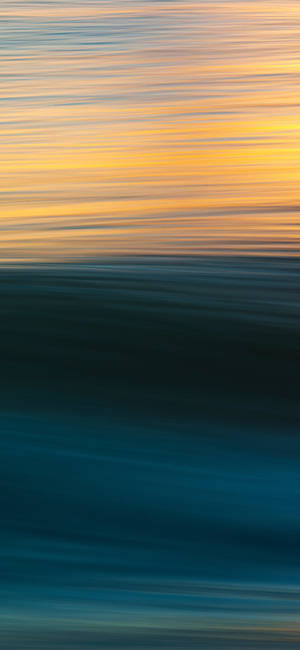Blue And Gold Brush Art wallpaper — iPhone 15 Plus Picha ya Ukuta
