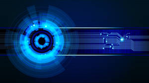 Blue Computer Light wallpaper. — 2560x1440 Picha ya Ukuta