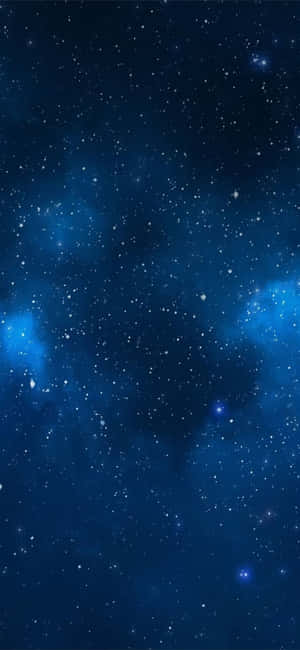 Blue Galaxy Iphone — Oppo Reno16 Pro Picha ya Ukuta