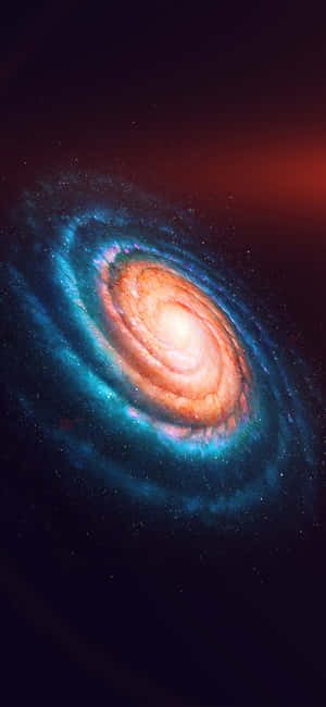 Galaxy Space Background — Galaxy M Picha ya Ukuta