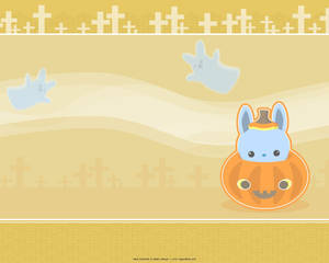 Boga la Tabasamu la Kawaii la Halloween