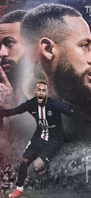 Picha za Neymar — iPhone 16 Pro Picha ya Ukuta