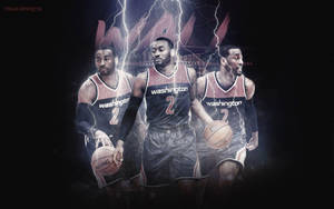 Bradley Beal Lightning Effect wallpaper — Neutral Picha ya Ukuta