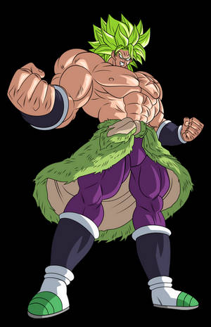 Broly SSJ Full Power form wallpaper. — Galaxy Tab S10+ Picha ya Ukuta