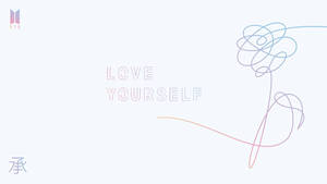Bts Love Yourself Aesthetic — Ustadi wa BTS Picha ya Ukuta