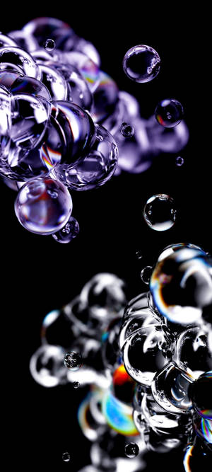 Bubbles za Maji Kwa Samsung S20 FE — Honor GT Pro Picha ya Ukuta