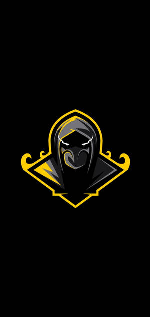 Bull Mwenye Hoodia Gaming Logo HD — iPhone 16 Picha ya Ukuta