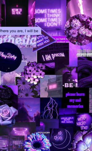 Aesthetic Purple Baddie — Infinix Xpad Picha ya Ukuta