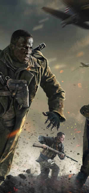 Call Of Duty Vanguard — Galaxy A57 Picha ya Ukuta