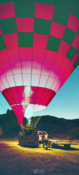 Cappadocia Single Balloon Close-Up — POCO M7 Picha ya Ukuta