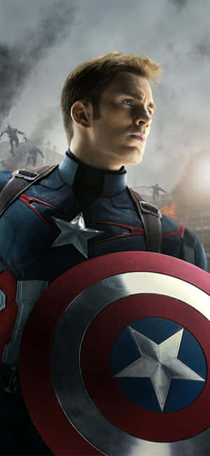 Captain America pictures — Xiaomi 14 Picha ya Ukuta
