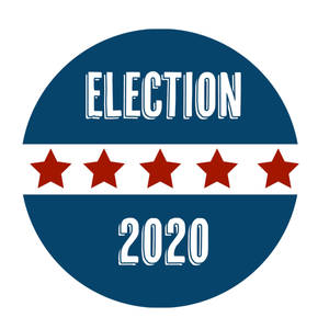 Election 2020 sticker wallpaper — Safi Picha ya Ukuta