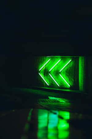 Neon Green Background — POCO Pad Picha ya Ukuta