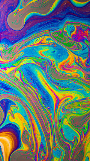 Redmi 4k Psychedelic — Redmi Picha ya Ukuta