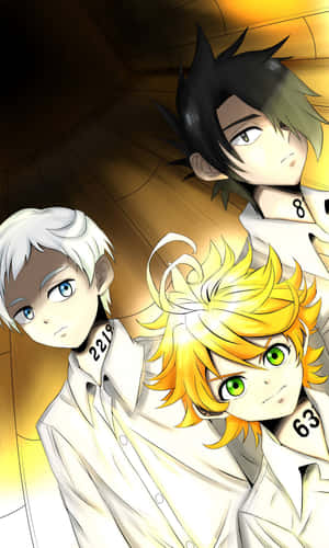 Promised Neverland background — Galaxy Tab A11 Picha ya Ukuta