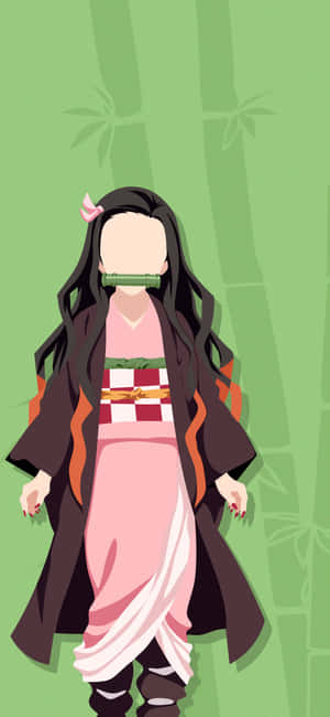 Demon Slayer background — Realme C100x Picha ya Ukuta