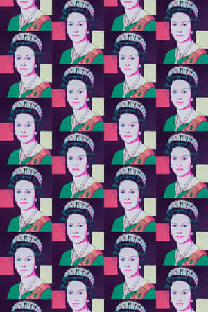 Captivating Portrait of Queen Elizabeth — Vivo Pad SE Picha ya Ukuta