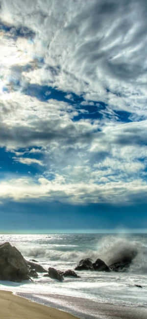 Iphone Xs Malibu Background — Galaxy F07 Picha ya Ukuta