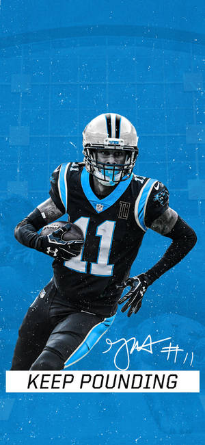 Carolina Panthers Namba 11 wallpaper — iPhone 18 Pro Picha ya Ukuta