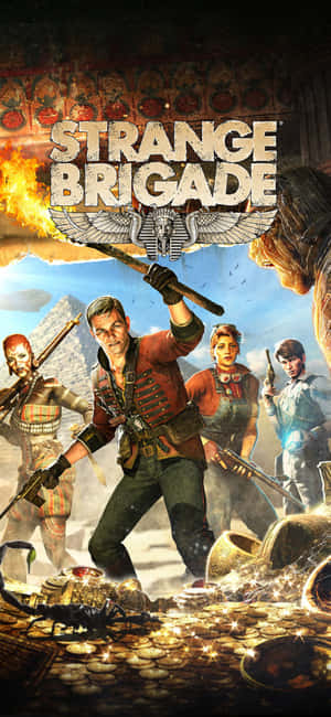 Iphone X Strange Brigade Background — IQOO Z10 Lite Picha ya Ukuta