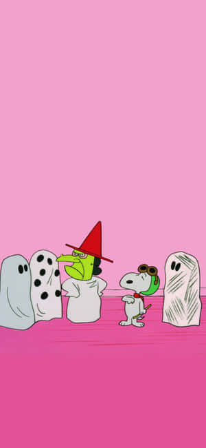 Peanuts Halloween — Motorola Edge 70 Plus Picha ya Ukuta