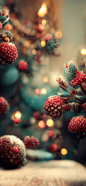 Christmas Iphone background — Honor Power Picha ya Ukuta