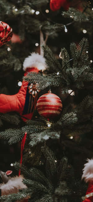Christmas Iphone background — Honor Power Picha ya Ukuta