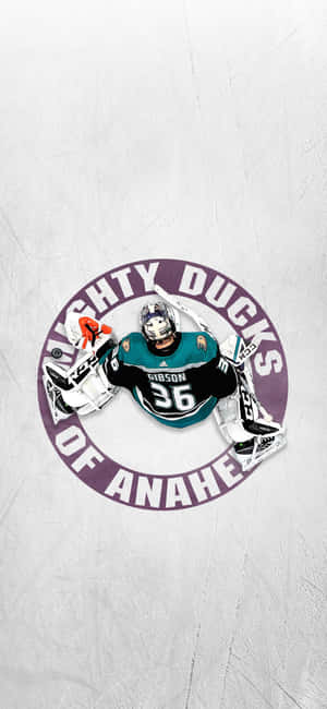 Anaheim Ducks background — OnePlus N6x Picha ya Ukuta