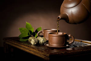 Chai ya Aesthetic ya Rangi ya Kahawia — Aesthetic ya kahawia Picha ya Ukuta